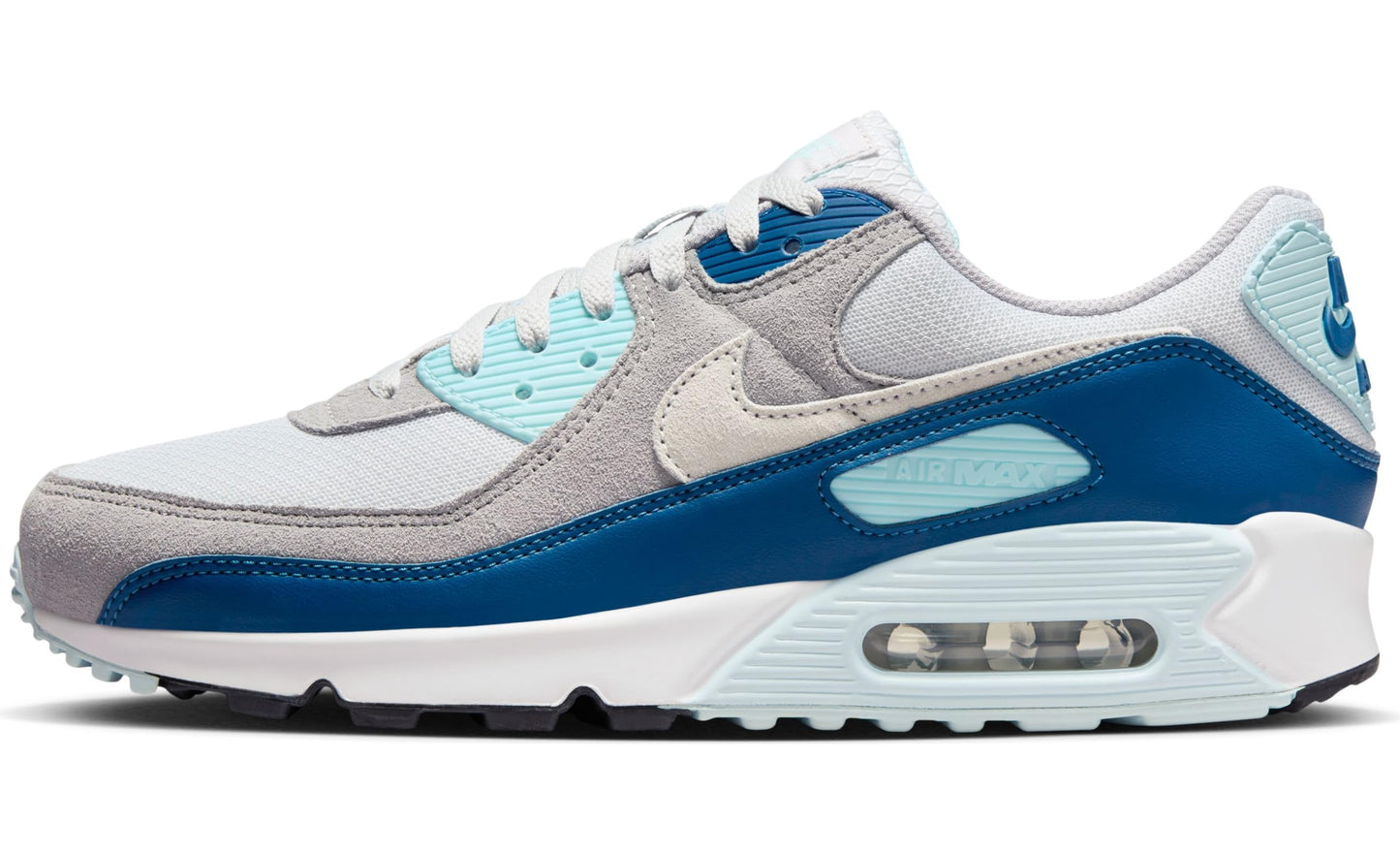 Nike Air Max 90 Low-Tops in Platinum and Glacier