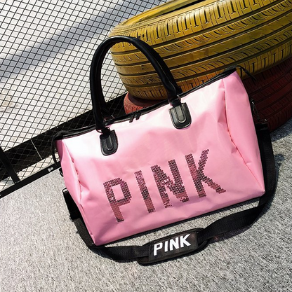 Fashionable Sequin Travel Bag, Large Capacity Gym Bag