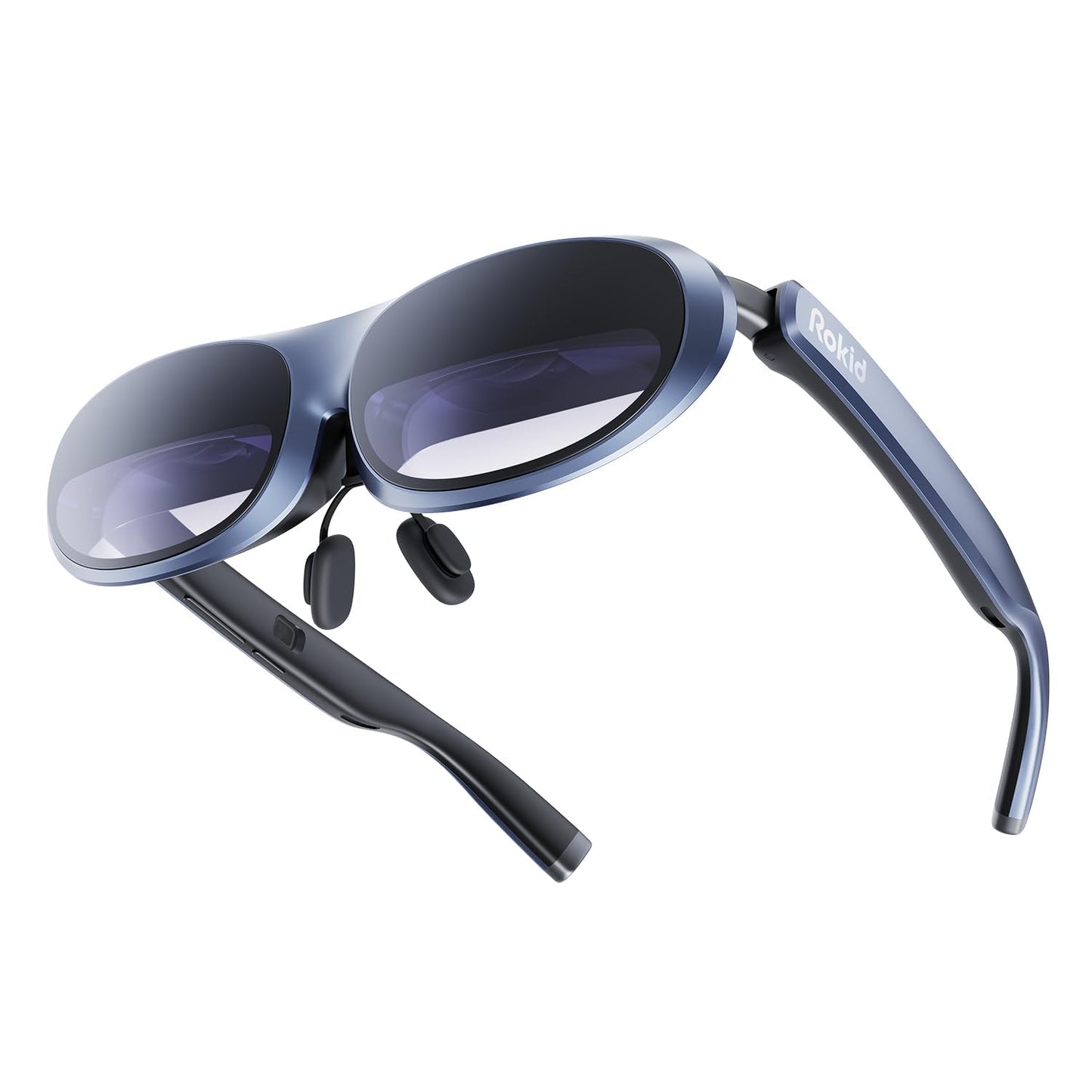 Rokid Max AR Glasses Smart Glasses with 360" Micro-OLED Display Media Streaming Google Play HDCP Support & Cloud Gaming Console Android Windows Compatible