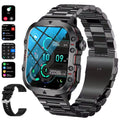 DBOGA Smart Watches for Men Fitness Watch Android Smart Watch Running Watch Heart Rate Monitor Watch 100+ Sports Modes Fitness Tracker Smartwatch for Men with IP68 1.96" HD 420 mAh 2 Straps Zendrop