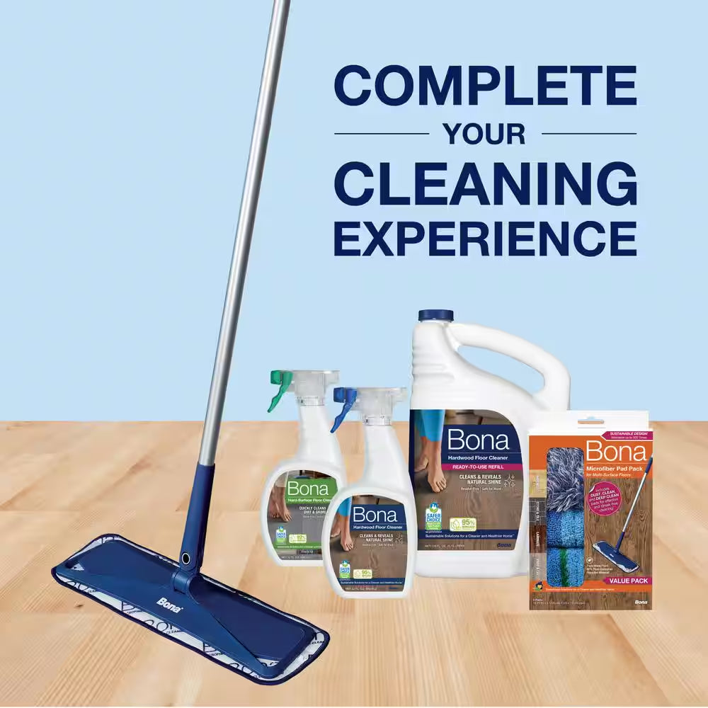 Microfiber Multi-Surface Flat Mop Floor Care Kit