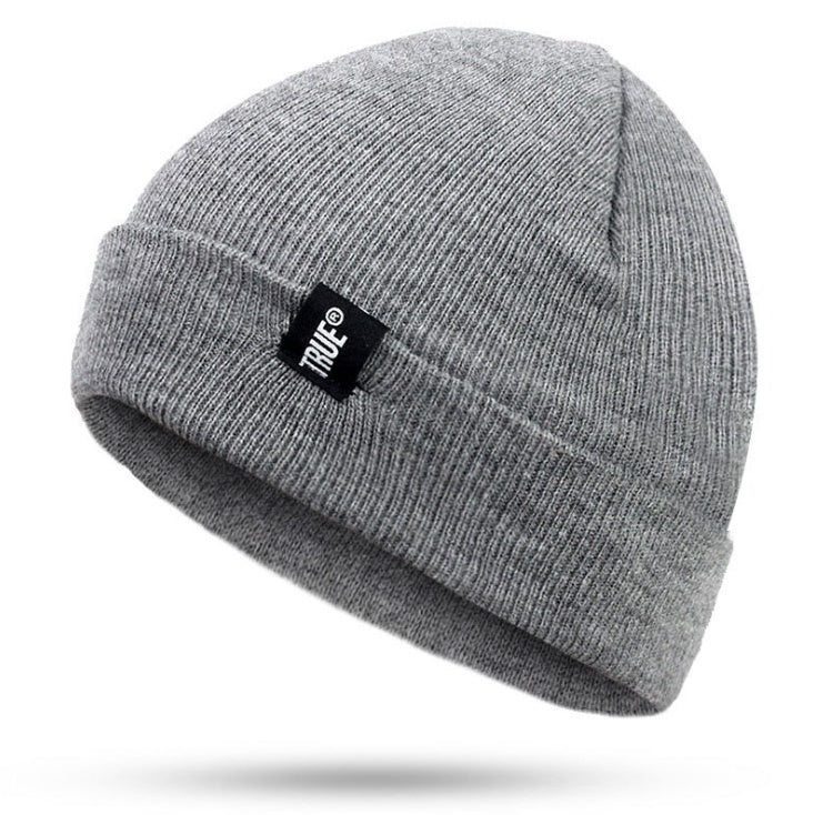 TRUE autumn and winter warm woven standard knitted hat ski caps headband cloth wool hat Cjdropshipping