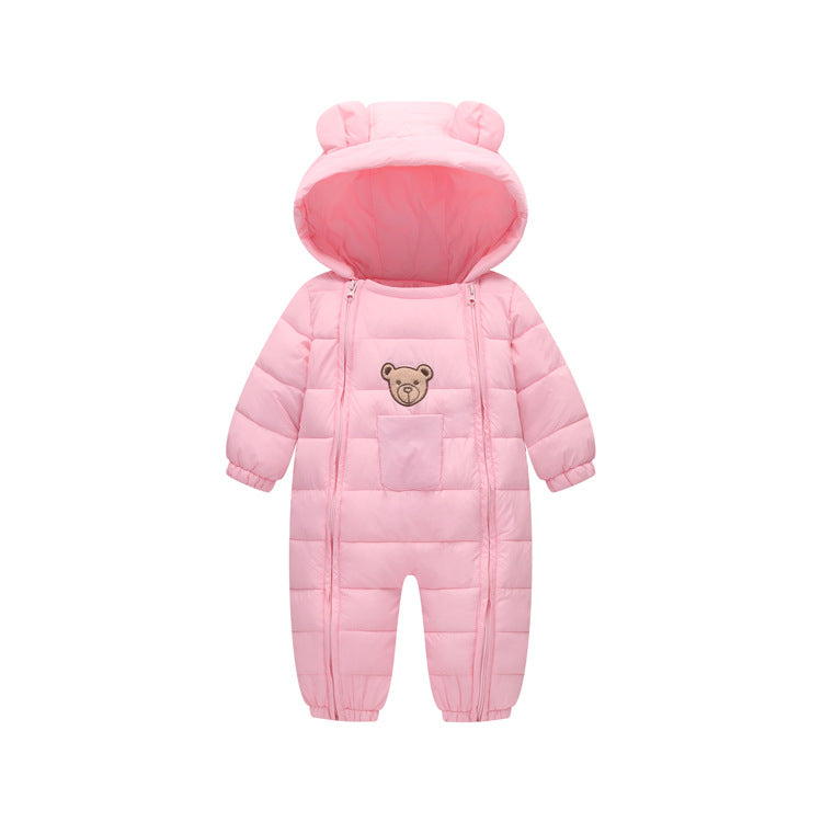 Children's down cotton clothing onesie ￼