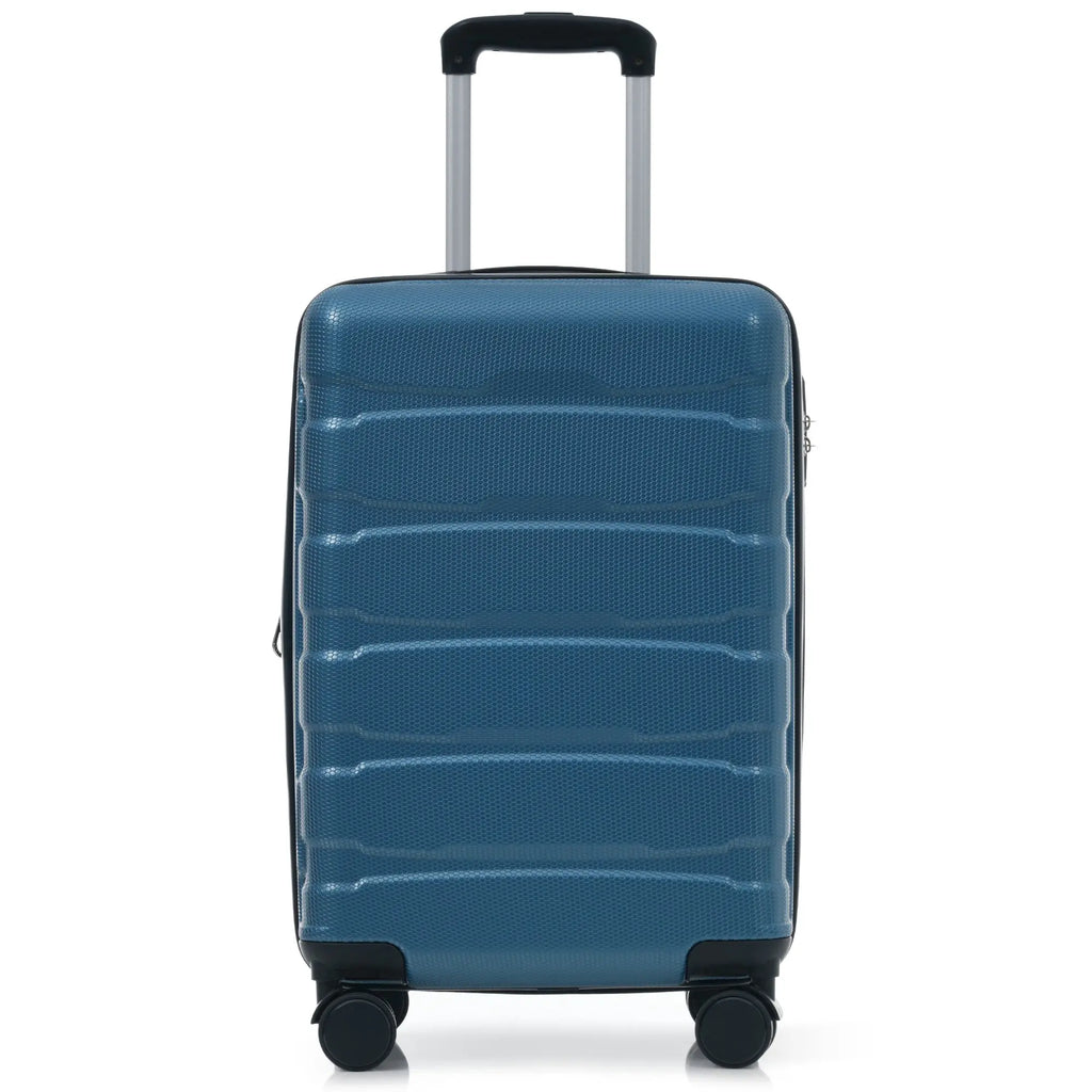 20 Inch Hardshell ABS Carry On Luggage, Durable Expandable Travel Suitcase With Spinner Wheels, TSA Lock Cjdropshipping
