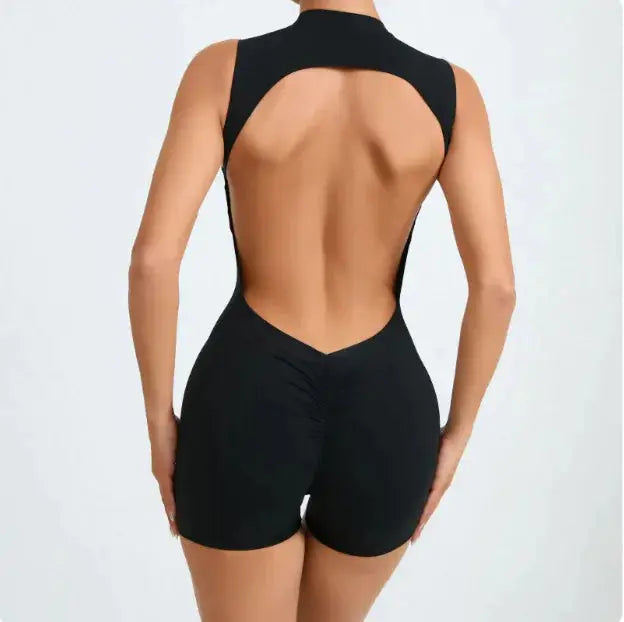 Backless Yoga Jumpsuit Zendrop
