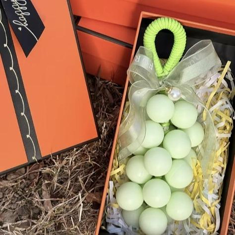 Grape Cluster Handmade Soap(25 Pcs), Suitable for Cleansing, Bathing, Hand Washing and Fragrance Pendant, Deep Cleansing, Oil Control, Smooth Light, Valentine'S Day Gift,Comes with Ribbon and Gift Box