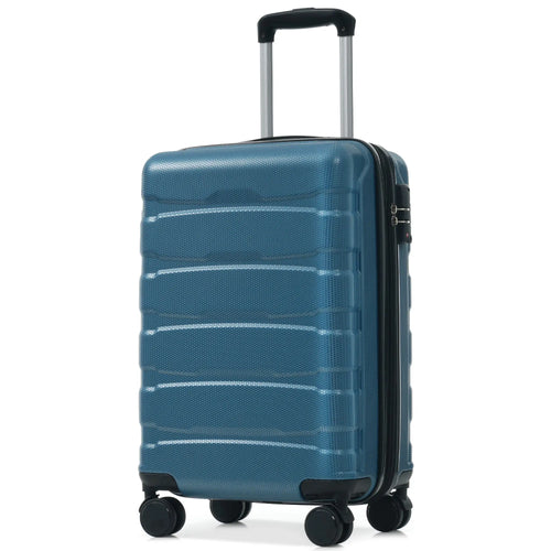 20 Inch Hardshell ABS Carry On Luggage, Durable Expandable Travel Suitcase With Spinner Wheels, TSA Lock Cjdropshipping