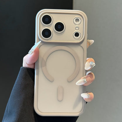 Magnetic Shockproof Semi-Transparent Phone Case