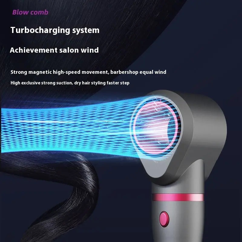 Multi Functional Roll Straight Dual-use Hair Dryer For Hair Styling Cjdropshipping