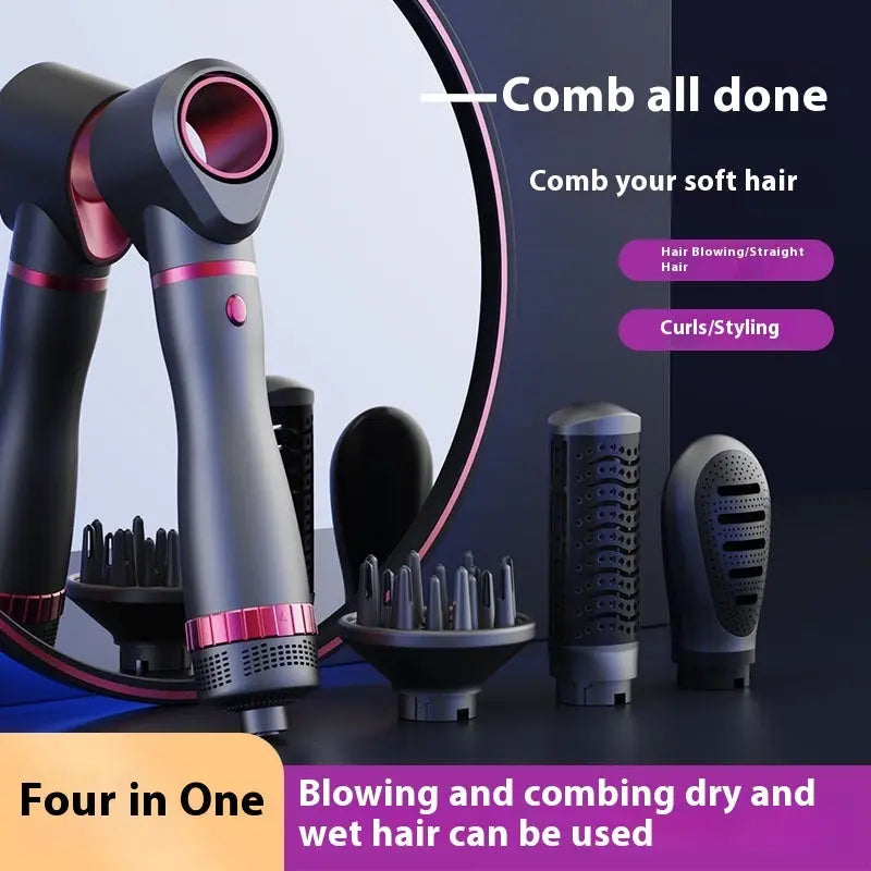 Multi Functional Roll Straight Dual-use Hair Dryer For Hair Styling Cjdropshipping