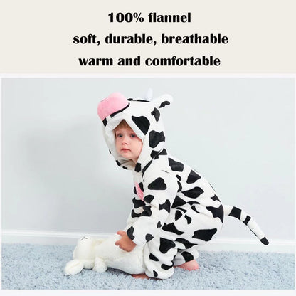 Toddler Halloween Dinosaur Costume - Infant Cosplay Romper for Ages 1-60 Months