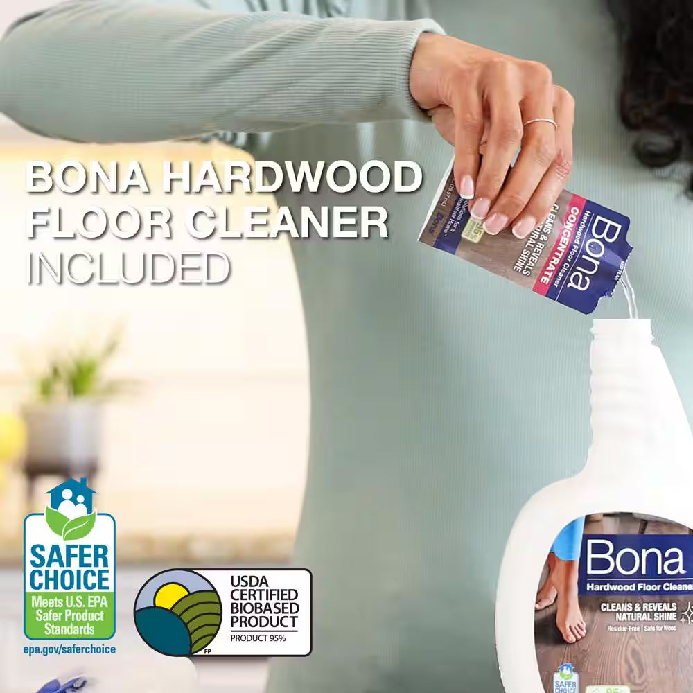Microfiber Multi-Surface Flat Mop Floor Care Kit