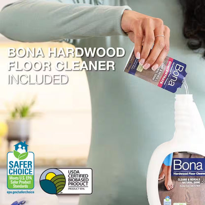 Microfiber Multi-Surface Flat Mop Floor Care Kit