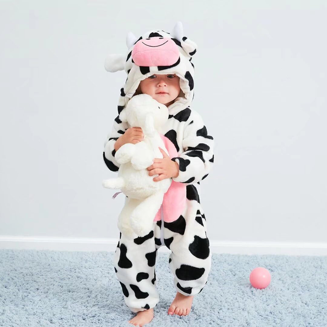 Toddler Halloween Dinosaur Costume - Infant Cosplay Romper for Ages 1-60 Months