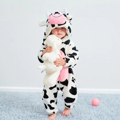 Toddler Halloween Dinosaur Costume - Infant Cosplay Romper for Ages 1-60 Months