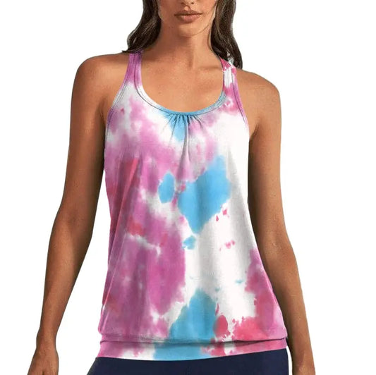 Beyove Womens Backless Long Tank Backless Yoga Shirts Workout Shirts Long Tank Casual Plus Size T Shirts New Era Fashion LLc