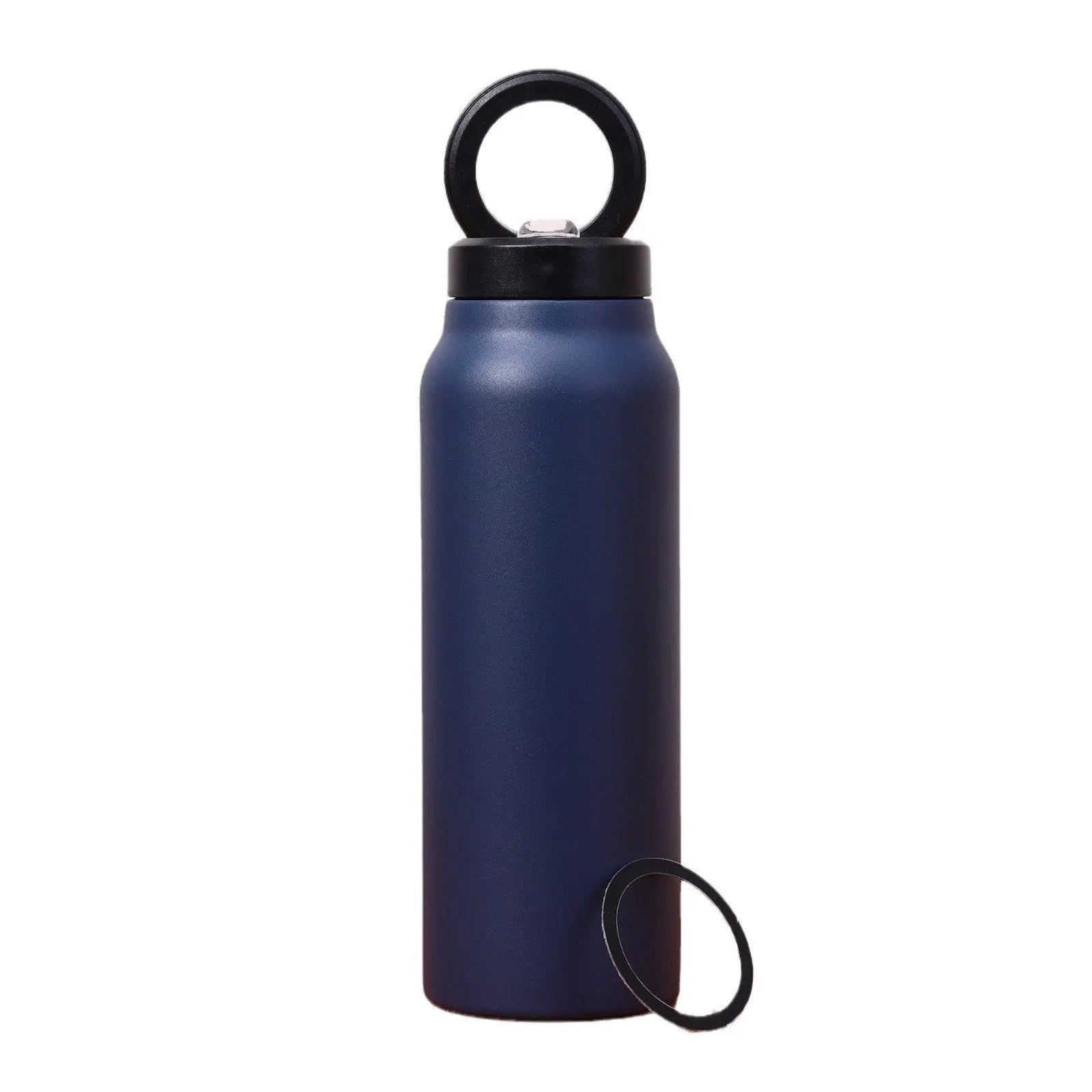 304 Stainless Steel Vacuum Cup Creative Magnetic Water Cup Insulated Sports Water Bottle With Straw Outdoor Insulated Water Mug With Magnetic Phone Holder Cjdropshipping