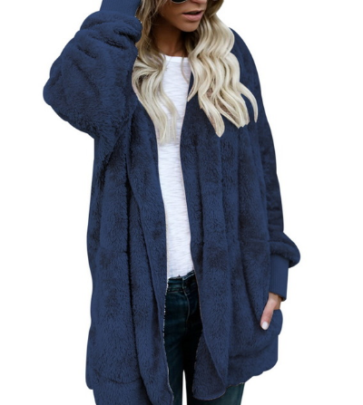 Plush Faux Fur Winter Coat