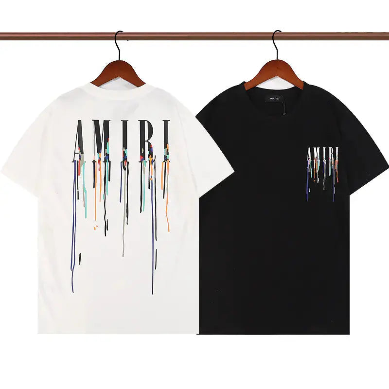 Amiri Print Short Sleeve Unisex T-Shirt (Summer Style) - New Era Fashion LLc