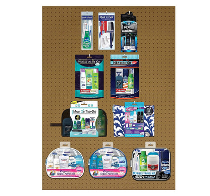 Convenience Kits Women’S Deluxe 10 PC Travel Kit (Pack of 6), Featuring Pantene Hair Products