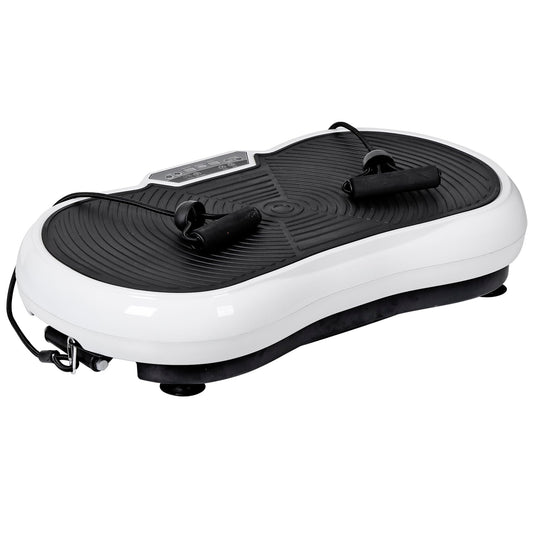 ZENY Vibration Plate Exercise Machine Whole Body Workout Vibration Fitness Platform for Weight Loss Toning Wellness Home Gym Equipment (White)