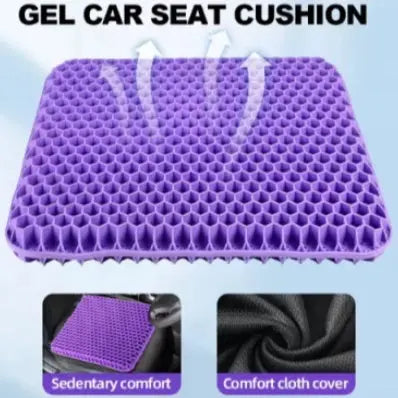 Gel Honeycomb Fully Breathable Egg-shaped Car And Office Seat Cushion Cjdropshipping