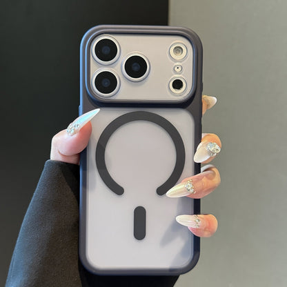 Magnetic Shockproof Semi-Transparent Phone Case