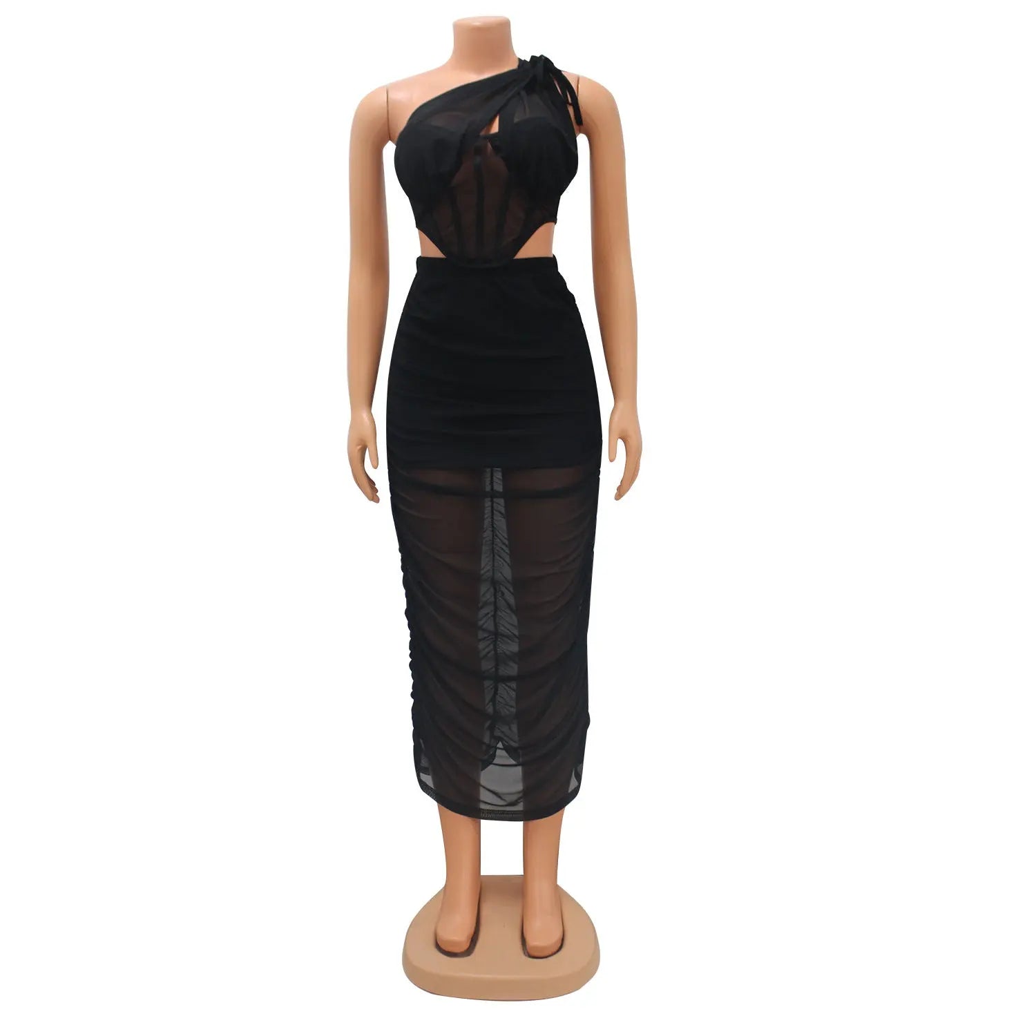 Women's Clothing Mesh Two-piece Set - New Era Fashion LLc