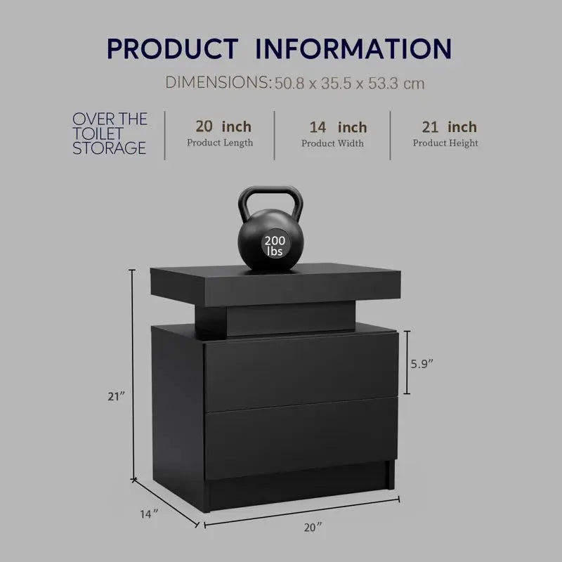 Desassure 20'' W Nightstand