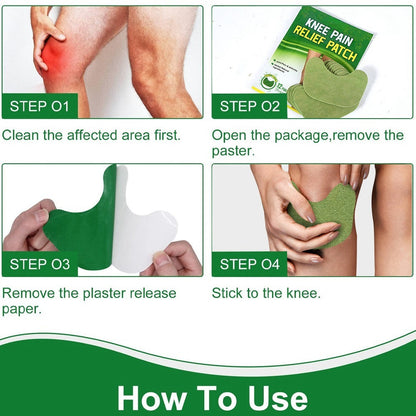 Argy Wormwood Knee Plaster Self-heating Analgesic Skin care lotion Exercise Fitness Joint Care
