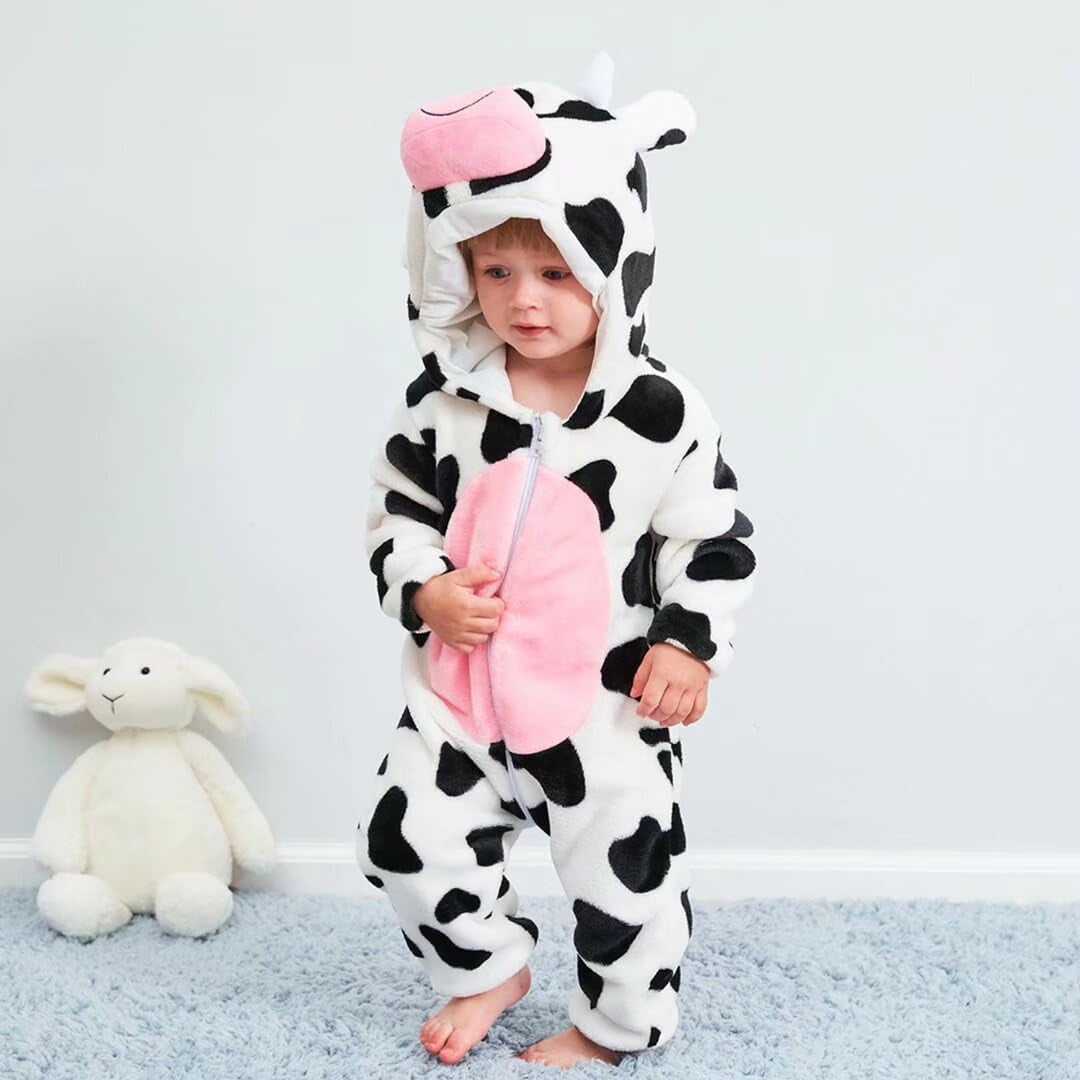 Toddler Halloween Dinosaur Costume - Infant Cosplay Romper for Ages 1-60 Months