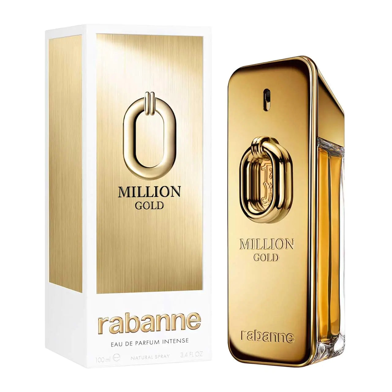 PACO RABANNE Million Gold Intense Eau De Parfum Spray for Men 3.4 Ounce Zendrop
