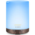 URPOWER 2nd Gen 300ml Aroma Essential Oil Diffuser Night Light Ultrasonic Air Cool Mist Humidifier with AUTO Shut Off and 6-7 Hours Continuous Diffusing and 4 Timer Settings for Home Office Yoga Spa Zendrop