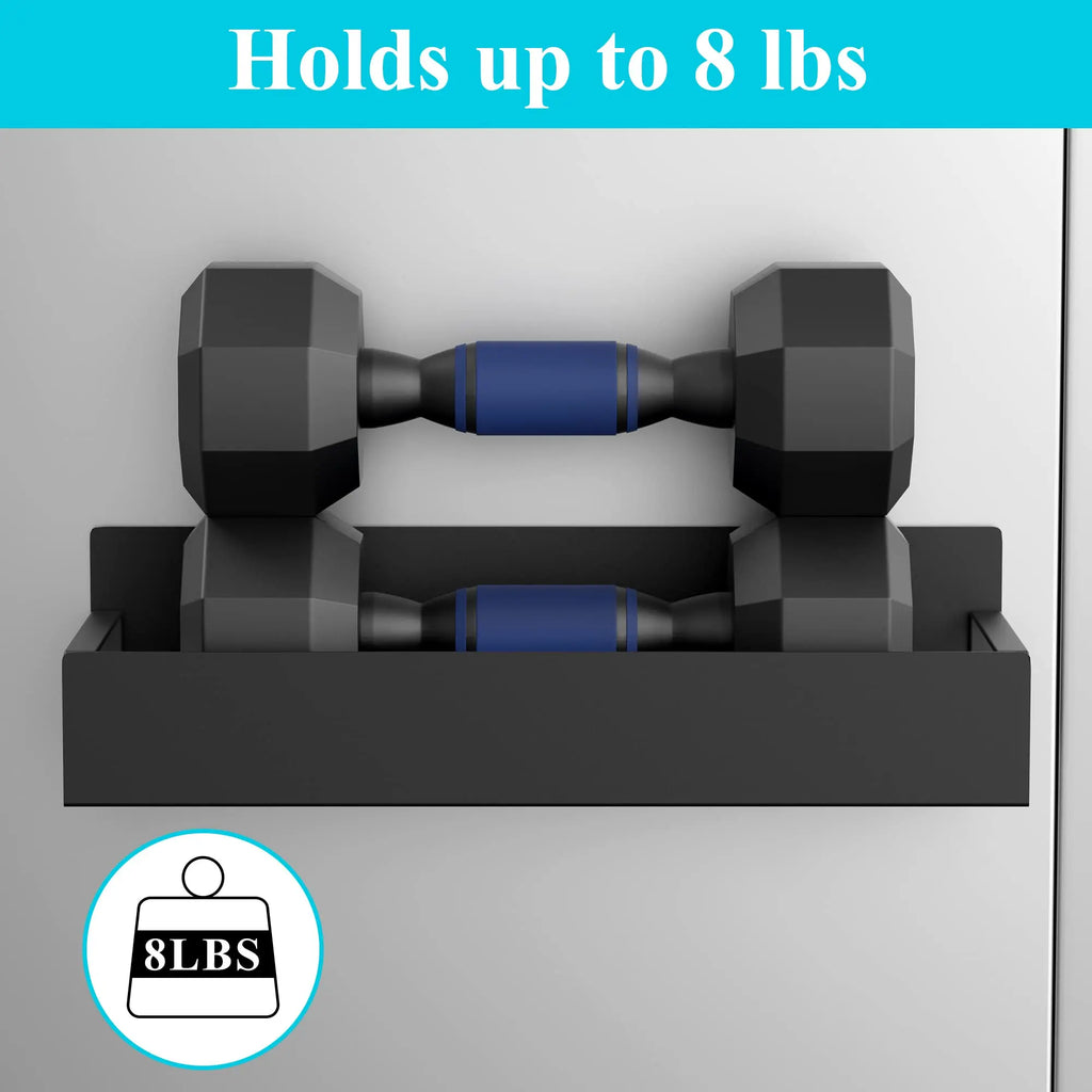 HuggieGems Metal 4 Pack Magnetic Spice Storage Rack Organizer for Refrigerator and Oven, Black Fridge Organizers and Storage HuggieGems