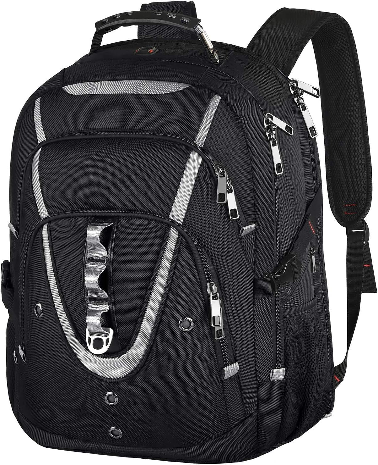 18.4-Inch Laptop Backpack for Men, Extra Large 55L-60L Gaming Backpack, TSA Compliant with RFID Anti-Theft Pocket, Water Resistant for Travel and Business Use