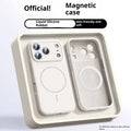 Applicable To 17 Fine Circle Magnetic Phone Case Liquid Silicone Cjdropshipping