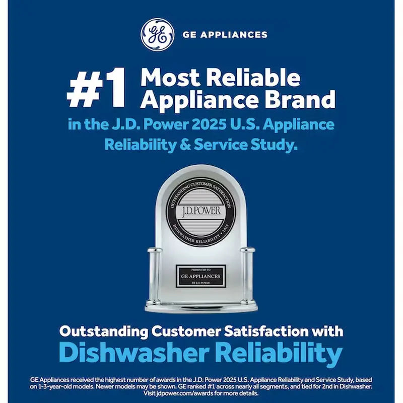 24-In Top Control Built-In Dishwasher ( Finrprint Resistant Stainless Steel ) with Third Rack, Dry Boost , 47-Decibel