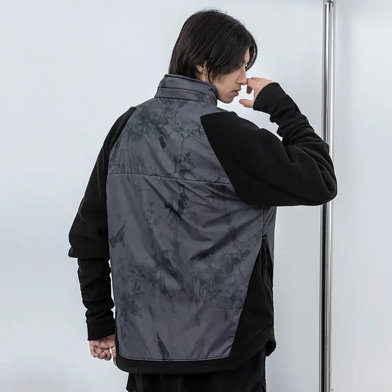 Fleece Jacket Loose Hooded Jacket Men Cjdropshipping