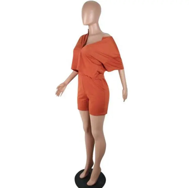 Women Pure Color Two Piece Set Cjdropshipping