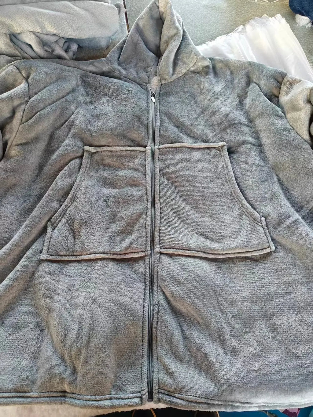 Amazon Thick Cozy Blanket with Hooded Robe for Comfort - New Era Fashion LLc