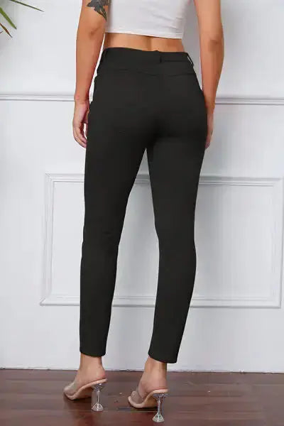 Essential Stretchy Stitch Pants- Zendrop