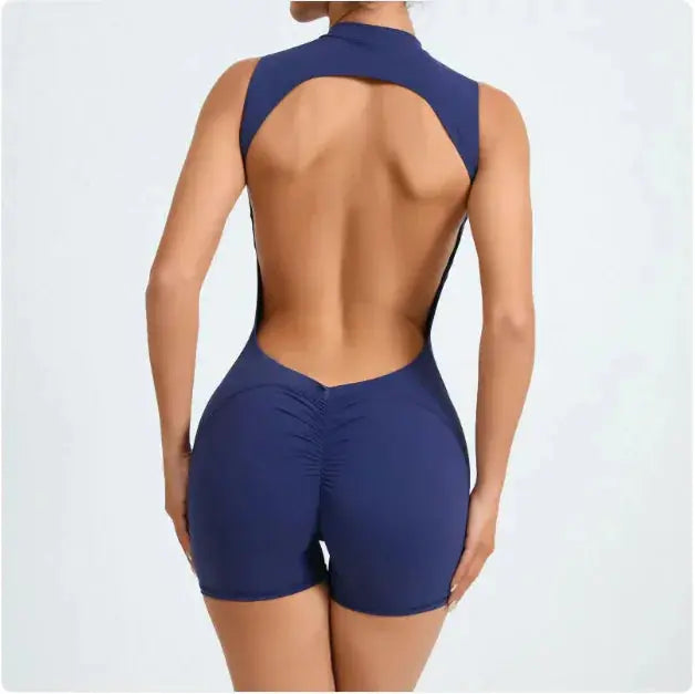 Backless Yoga Jumpsuit Zendrop
