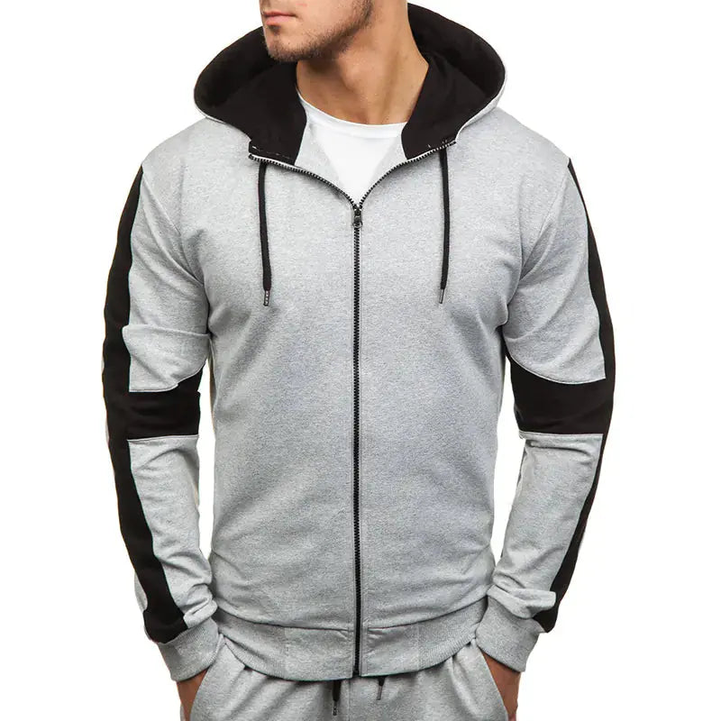Color Block Men's Hoodie and Jogger Set for Sports New Era Fashion LLc