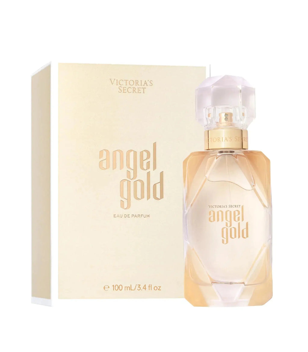 Victorias Secret Angel Gold Eau de Parfum Notes of Sparkling Bergamot Gardenia & Musk Perfumes for Women (3.4 oz) Zendrop