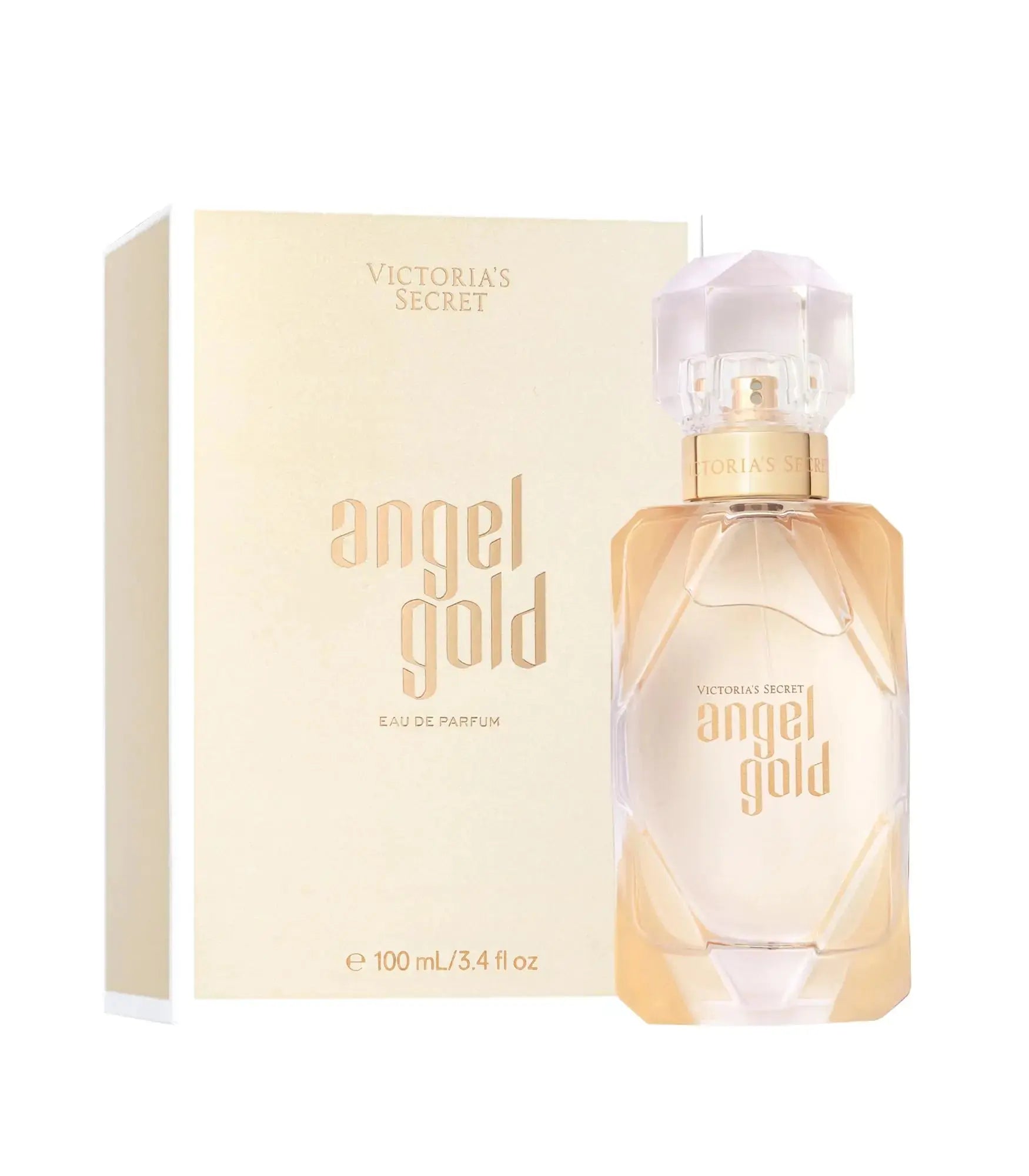 Victorias Secret Angel Gold Eau de Parfum Notes of Sparkling Bergamot Gardenia & Musk Perfumes for Women (3.4 oz) Zendrop