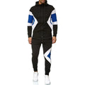 Men's Color Block Hoodie and Sweatpants Set Zendrop