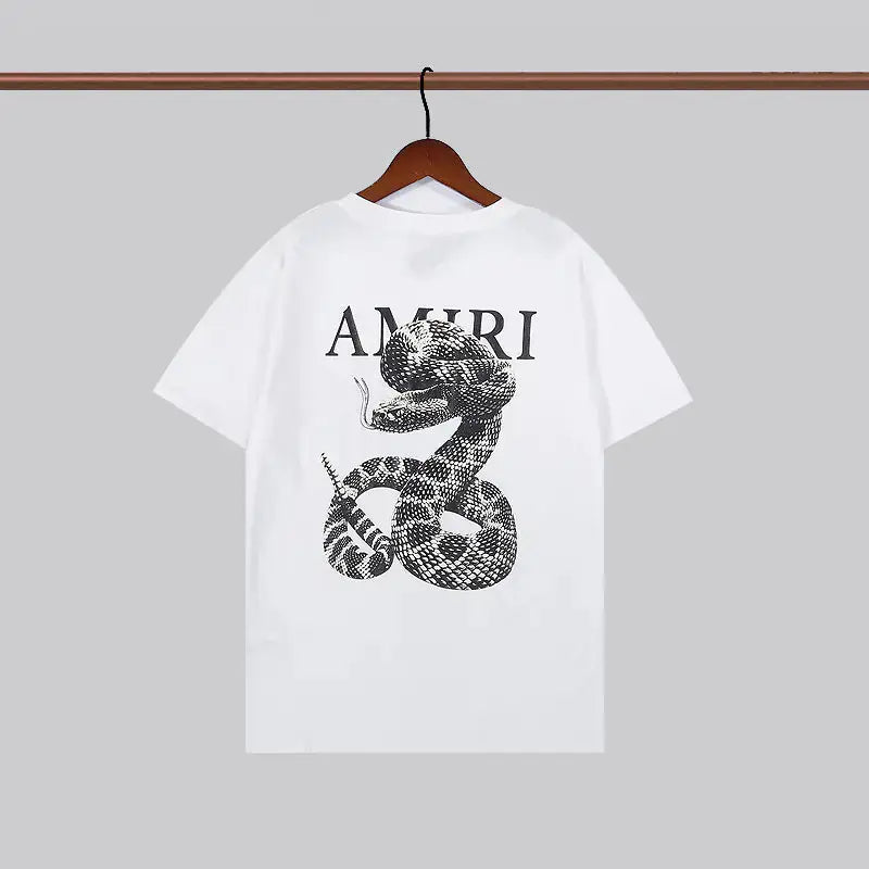 Amiri Print Short Sleeve Unisex T-Shirt (Summer Style) - New Era Fashion LLc