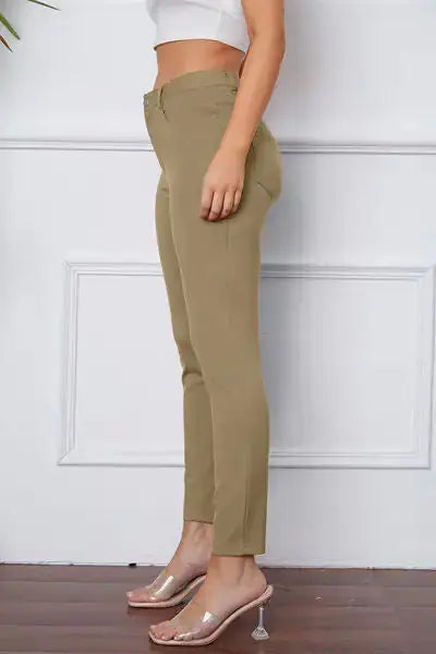 Essential Stretchy Stitch Pants- Zendrop