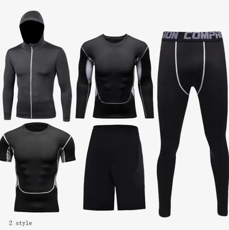 Men's Fitness Outfit Set for Gym and Running Zendrop