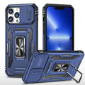 iPhone Case with Slide Camera CoverFull Body Case with Kickstand for iPhone SE 3rd 2nd Gen iPhone 13 iPhone 14 iPhone 12 iPhone 11 Case (Blue iPhone 12 PRO MAX) Zendrop